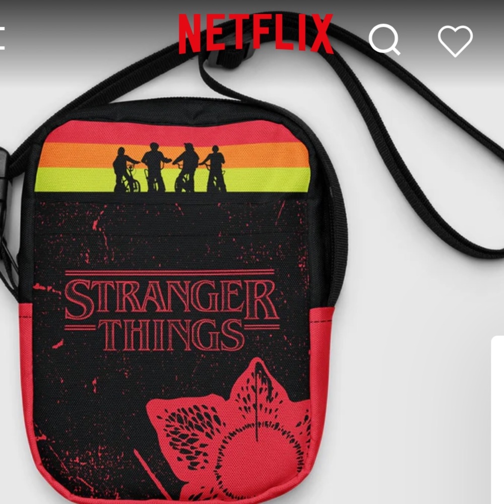 Stranger Things crossbody Bag. NEW!
